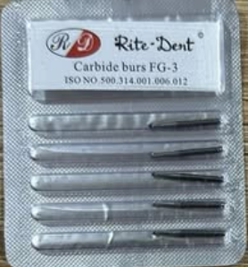 BURS CARBURE RITE DENT