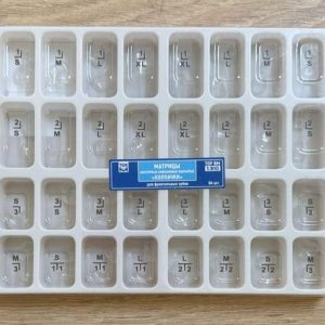 Coffret dent provisoire antérieur transparent 64 pcs